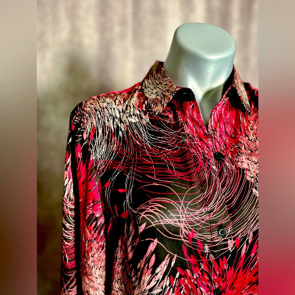 Equipment Femme Button Up Size M